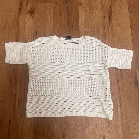 Armani Exchange open weave summer sweater, size S - Picture 2 of 4